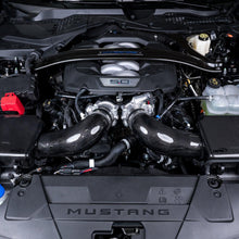 Snyder Performance Engineering 3k Twill Carbon Fiber Cold Air Intakes - Blue Filters (2024-2026 Mustang GT) - SPE-C100212