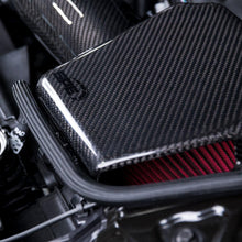 Snyder Performance Engineering 3k Twill Carbon Fiber Cold Air Intakes - Blue Filters (2024-2026 Mustang GT) - SPE-C100212