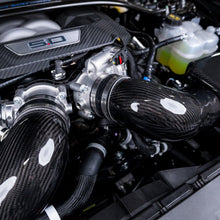 Snyder Performance Engineering 3k Twill Carbon Fiber Cold Air Intakes - Blue Filters (2024-2026 Mustang GT) - SPE-C100212