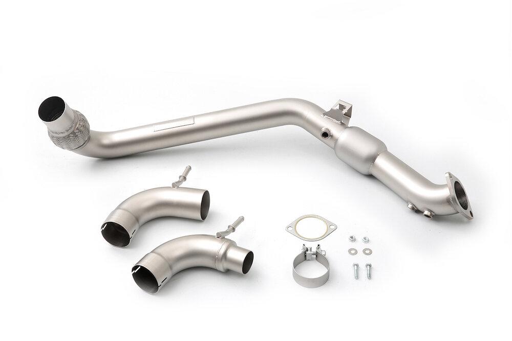 CP-e 2015-2018 Mustang 2.3L Ecoboost QKspl™ High Flow Catted Downpipe