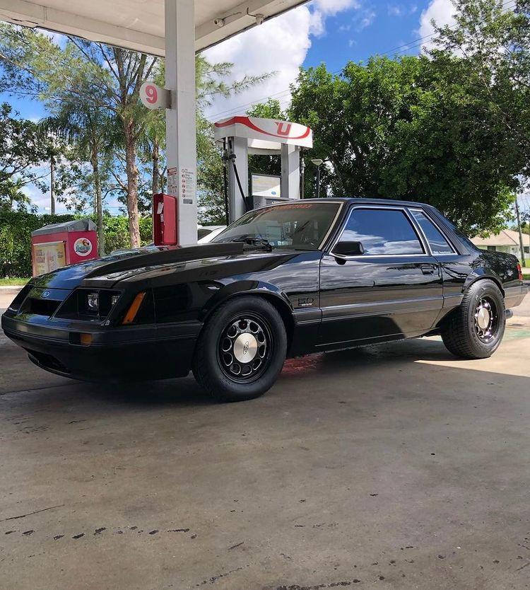VMS Racing Street or Drag Race 5 Lug 10 Hole Phone Dial Wheel 15x10, 5x114.3 (5x4.5") +20 Offset (6.3" Backspacing) - Black (1979-1993 Fox Body Mustang) - VWPD007