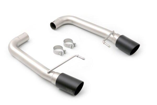 Long Tube Headers FDCB00003B 2015-2017 Mustang GT Race Catback Exhaust System with Black Tips