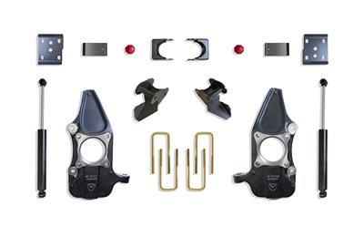MaxTrac 2"/4" LOWERING KIT (SPINDLES) (2009-2014 F-150) - KC333424