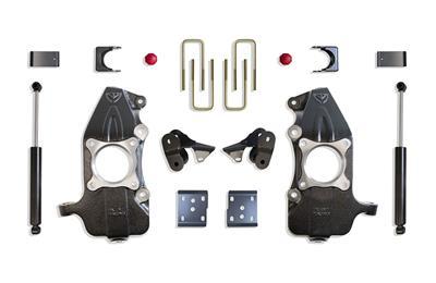 MaxTrac 2"/4" LOWERING KIT (SPINDLES) (2021-2023 F-150) - KS334124