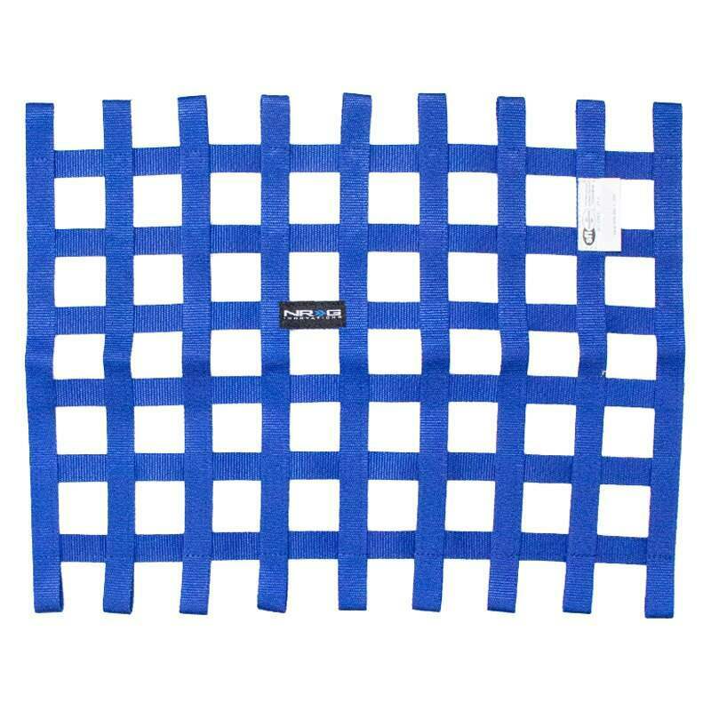 NRG SFI 27.1 Window Net in Blue 18" x 23" - NET-100BL