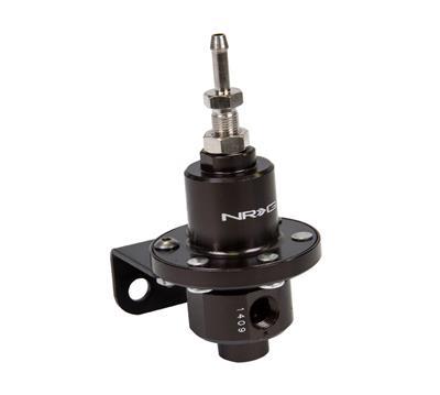 NRG Black Chrome Fuel Regulator - FRG-100BC