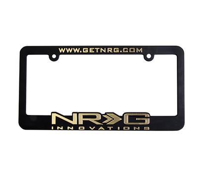 NRG License Plate Frame Gold - LPF-101