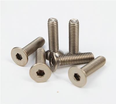 NRG Steering Wheel Screw Kit Silver" FLAT" - SWS-100SL