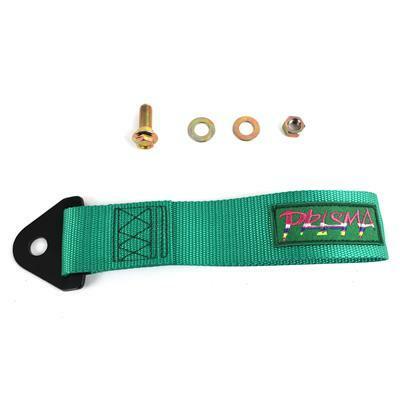 NRG Universal Prisma Tow Strap- Neon Green - TOW-01GN