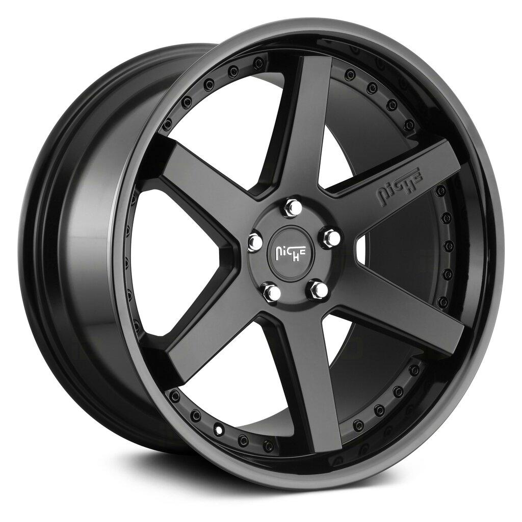 Niche M192 Altair Wheel, 18X8.5 in Gloss Black Matte Black with 5X4.5 Bolt Pattern and 45 Offset - M192188565+45
