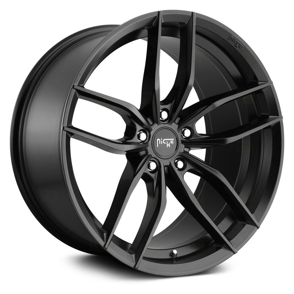 Niche M203 Vosso Wheel, 18X8 in Matte Black with 5X4.5 Bolt Pattern and 30 Offset - M203188065+30