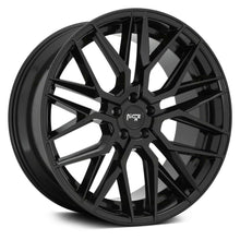 Niche M224 Gamma Wheel, 19X9.5 in Gloss Black with 5X112 Bolt Pattern and 48 Offset - M224199543+48