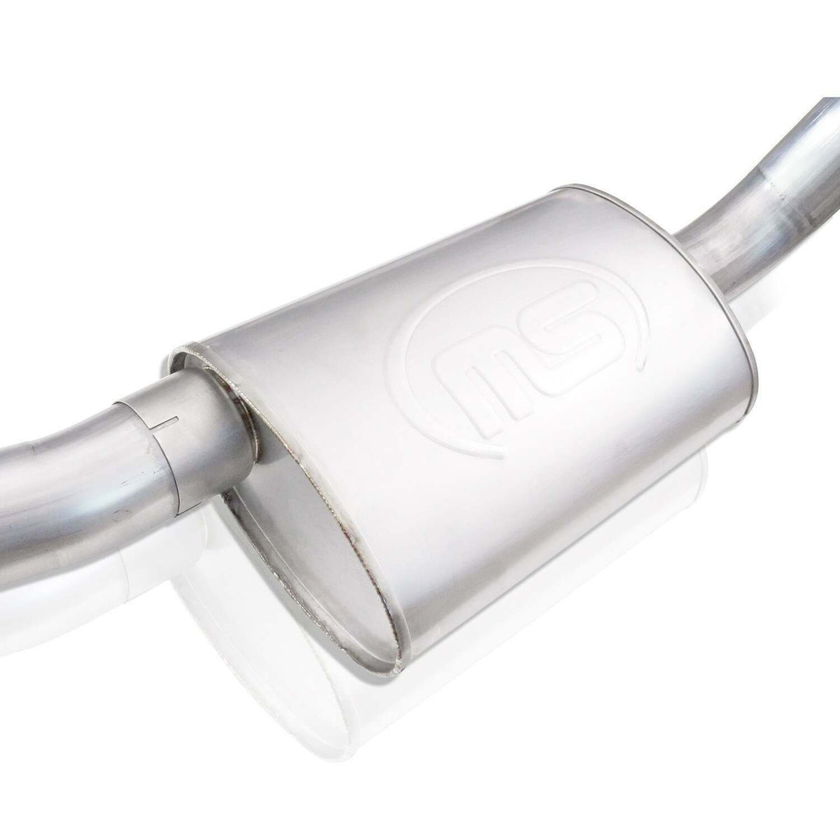 Stainless Works LS1 Catback Dual Turbo Chambered Mufflers Performance Connect (1963-1967 Chevy II) - NVLS3S