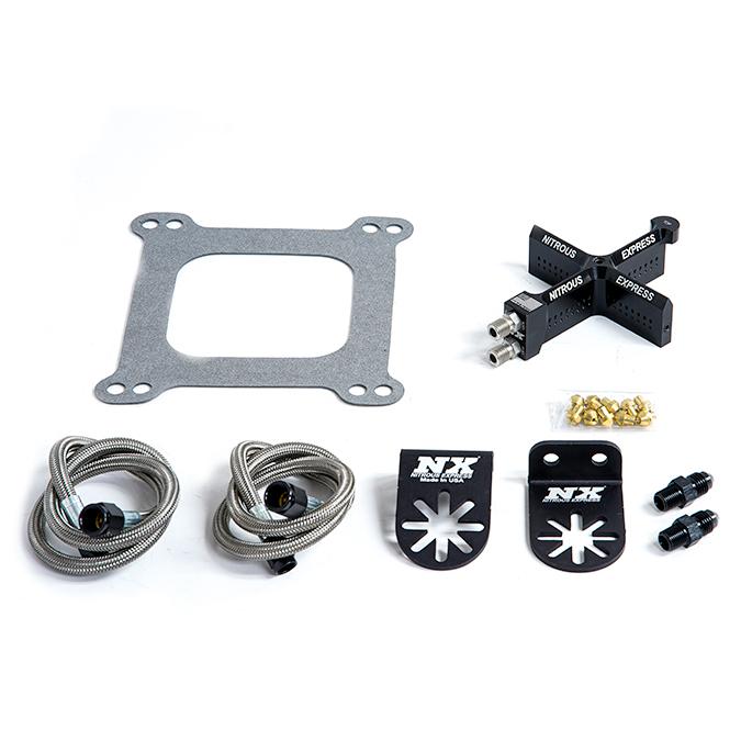 Nitrous Express Covert Crossbar Stage 6 Plate Conversion (4150 Flange) 50-300Hp - NX603C