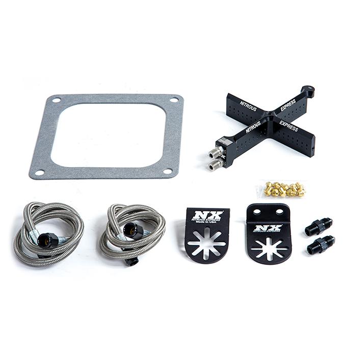 Nitrous Express Covert Crossbar 4500 Flange Stage 6 Plate Conversion 50-300Hp - NX613C