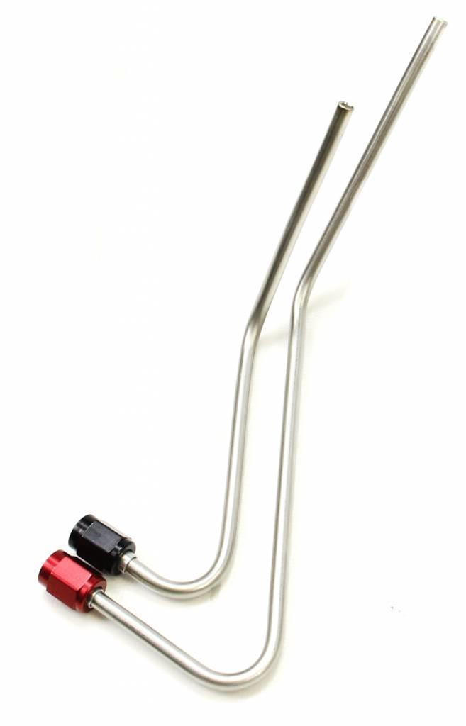 Nitrous Outlet 2007-2014 Mustang GT 500 Hardline Kit - 00-10153-HL