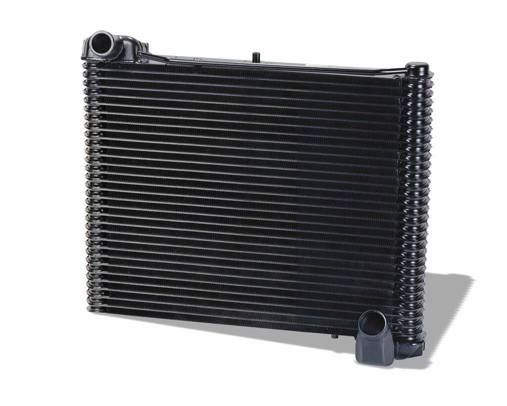 DeWitts 1962 Late Stamped Exact Aluminum Radiator Correct Black - 32-944B-E62