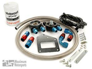 Maximum Motorsports 99-04 Mustang Oil Filter Relocation Kit (Severe Duty) - OC-9