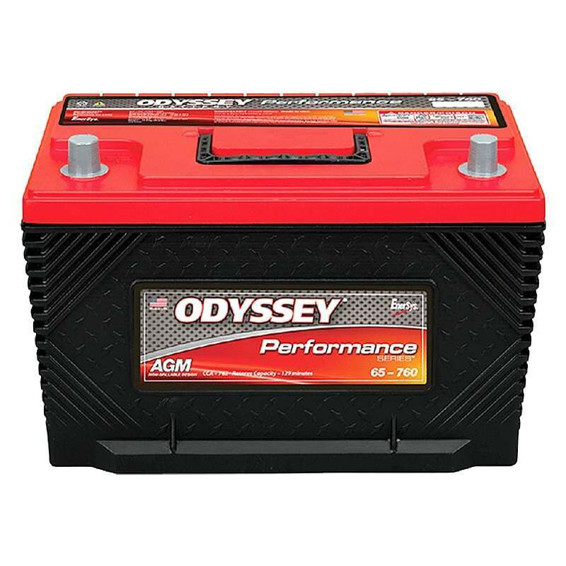 Odyssey Battery Auto/Truck/Heavy Duty & Commercial Performance AGM Battery (65-760) - ODP-AGM65