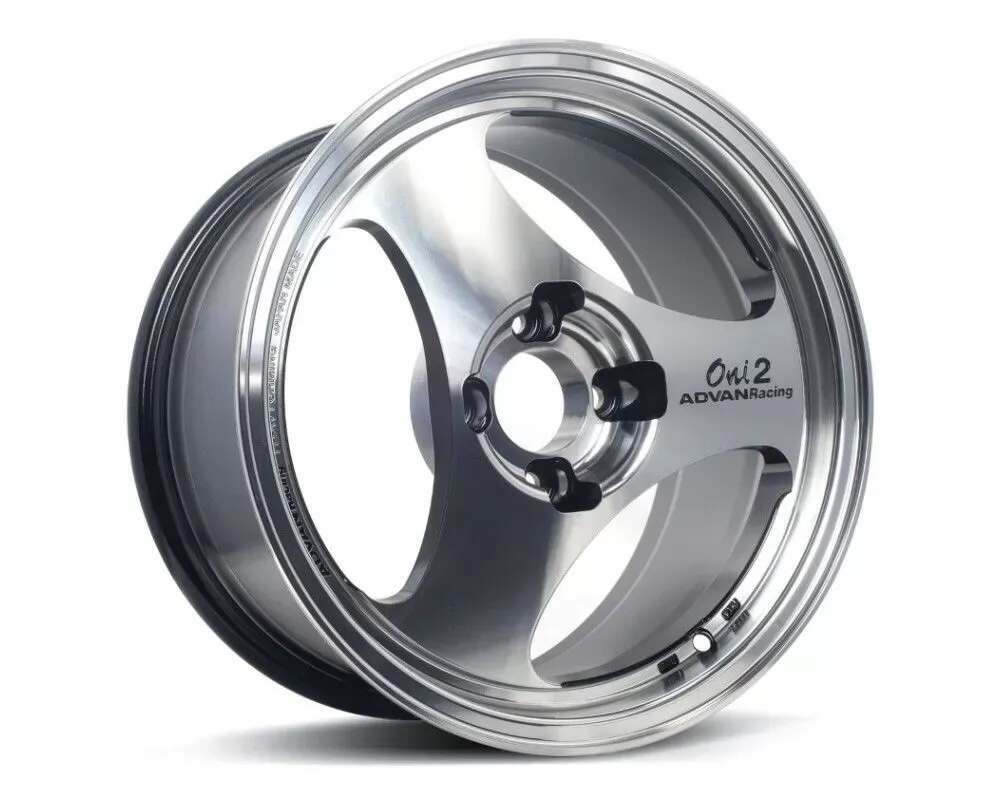 Advan ONI2 15X7.0 +30 4-100 Machining & Diamond Cut Wheel - YAY5E30ADC