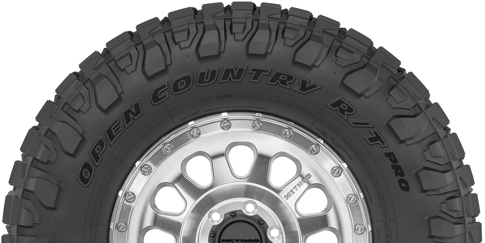 Toyo Tires Open Country R/T Pro Tire LT275/65R20 126/123Q E/10 - 358370