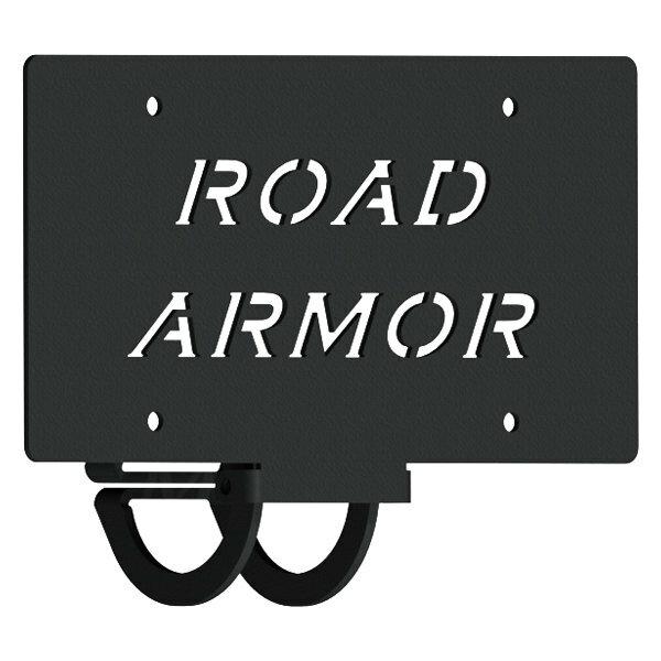 Road Armor Fairlead Bracket 3.6-in Offset 3.6-in Offset Fairlead Mount - Texture Black - OTO250LPB