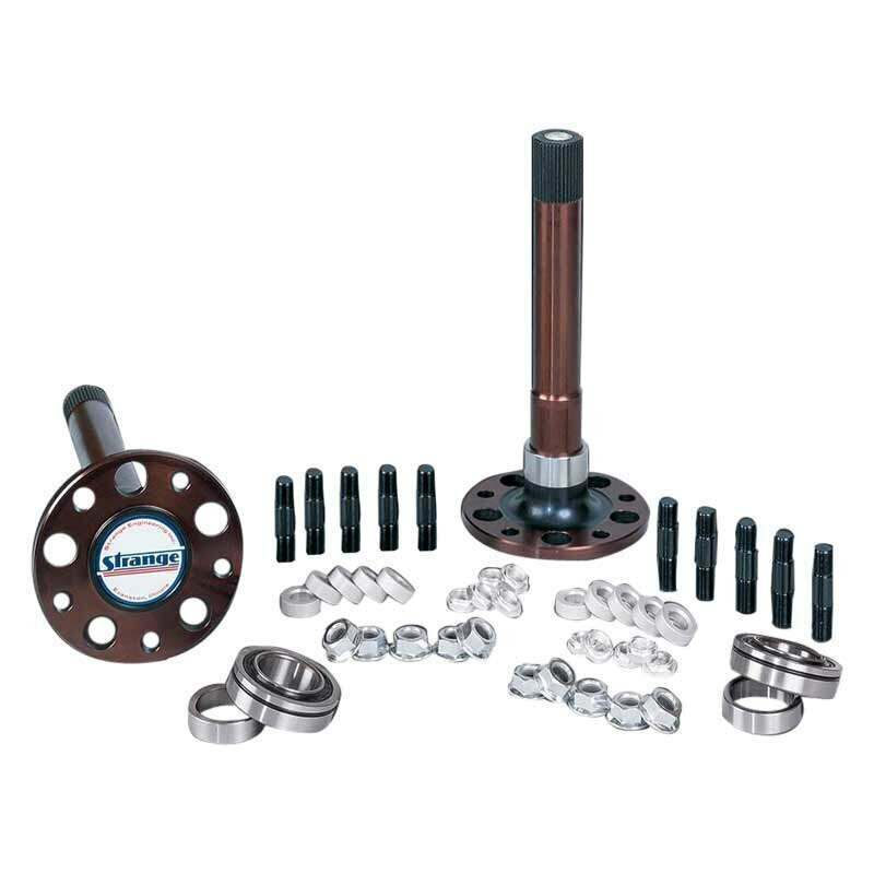 Strange Engineering 40 spline gun-drilled axles, bearings, & 5/8" stud kit - P1014