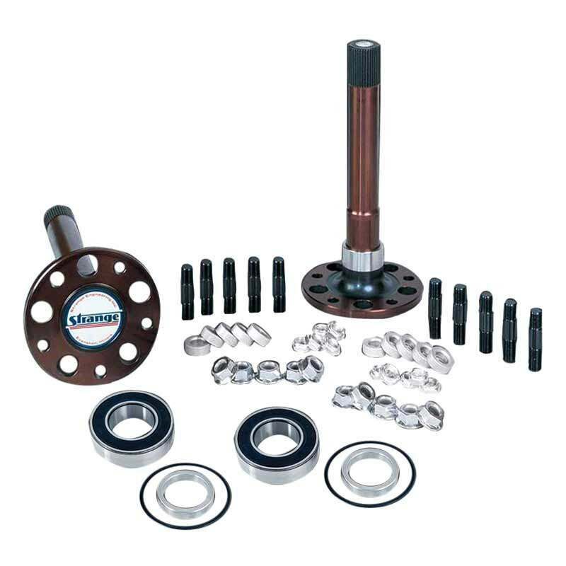 Strange Engineering 40 spline solid axles, 3.350" (A1024 brgs.), & 5/8" stud kit - P1017