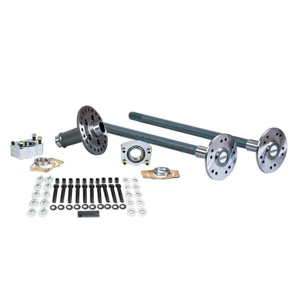 Strange Engineering Ford 8.8 Pro Race axles, c-clip elim. kit, 5/8" stud kit, & spool - P2000FM8658