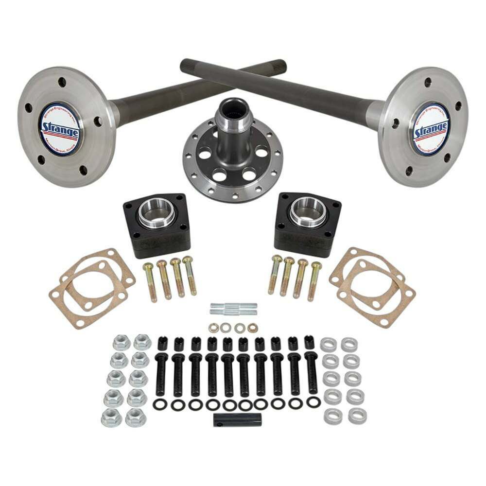 Strange Engineering GM Street/Strip & Oval track axles, elim. kit, 5/8" stud kit, & spool - P2000GOT58