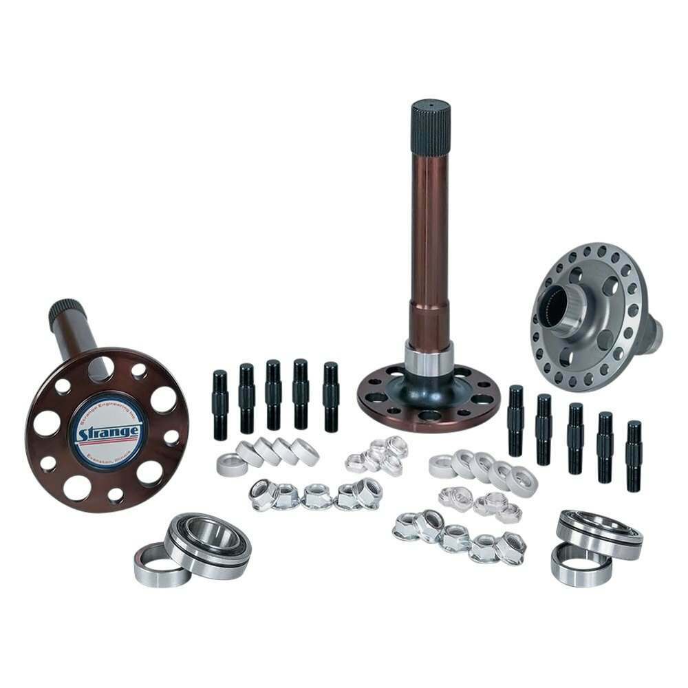 Strange Engineering 40 spline solid axles, bearings, 5/8" stud kit, & spool - P2017