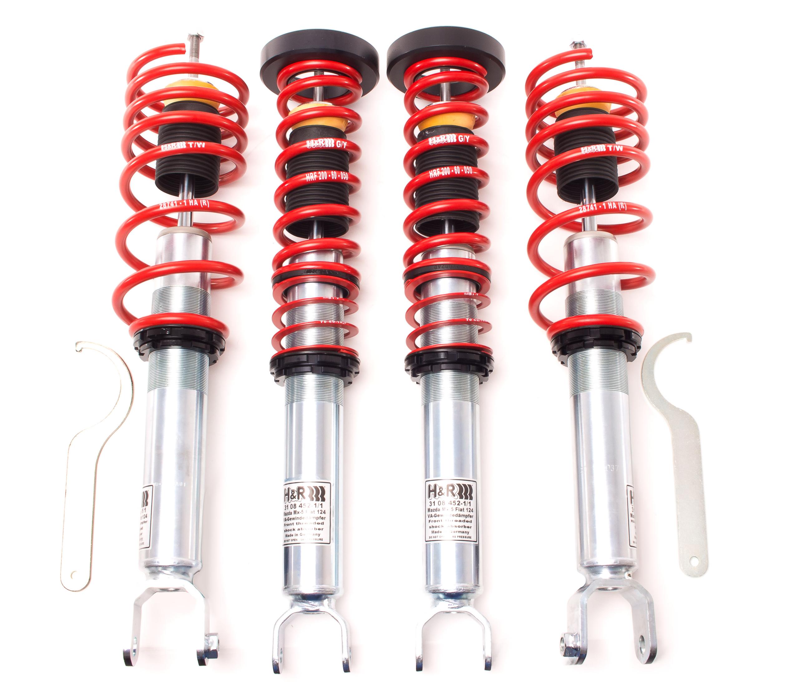 H&R Suspension Street Perf. Coil Over Kit (2017-2019 MX-5 Miata,2017-2019 Fiat 124 Spider,2016-2017 MX-5) - 28741-1