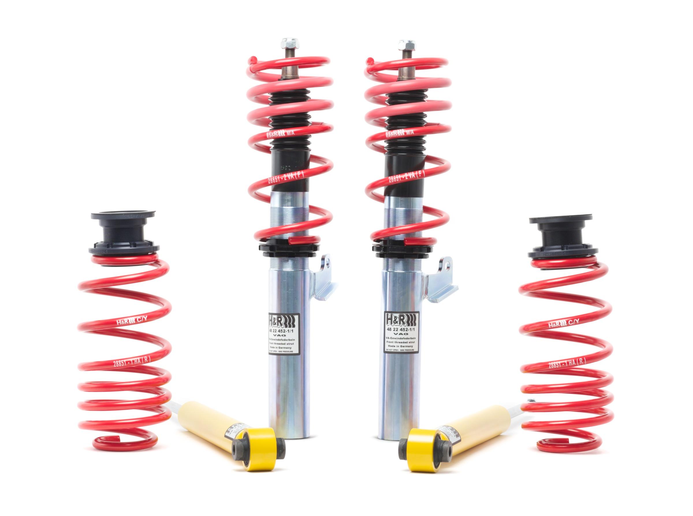 H&R Suspension Street Perf. Coil Over Kit (2015-2019 Volkswagen Golf,2015-2019 Volkswagen GTI) - 28851-11