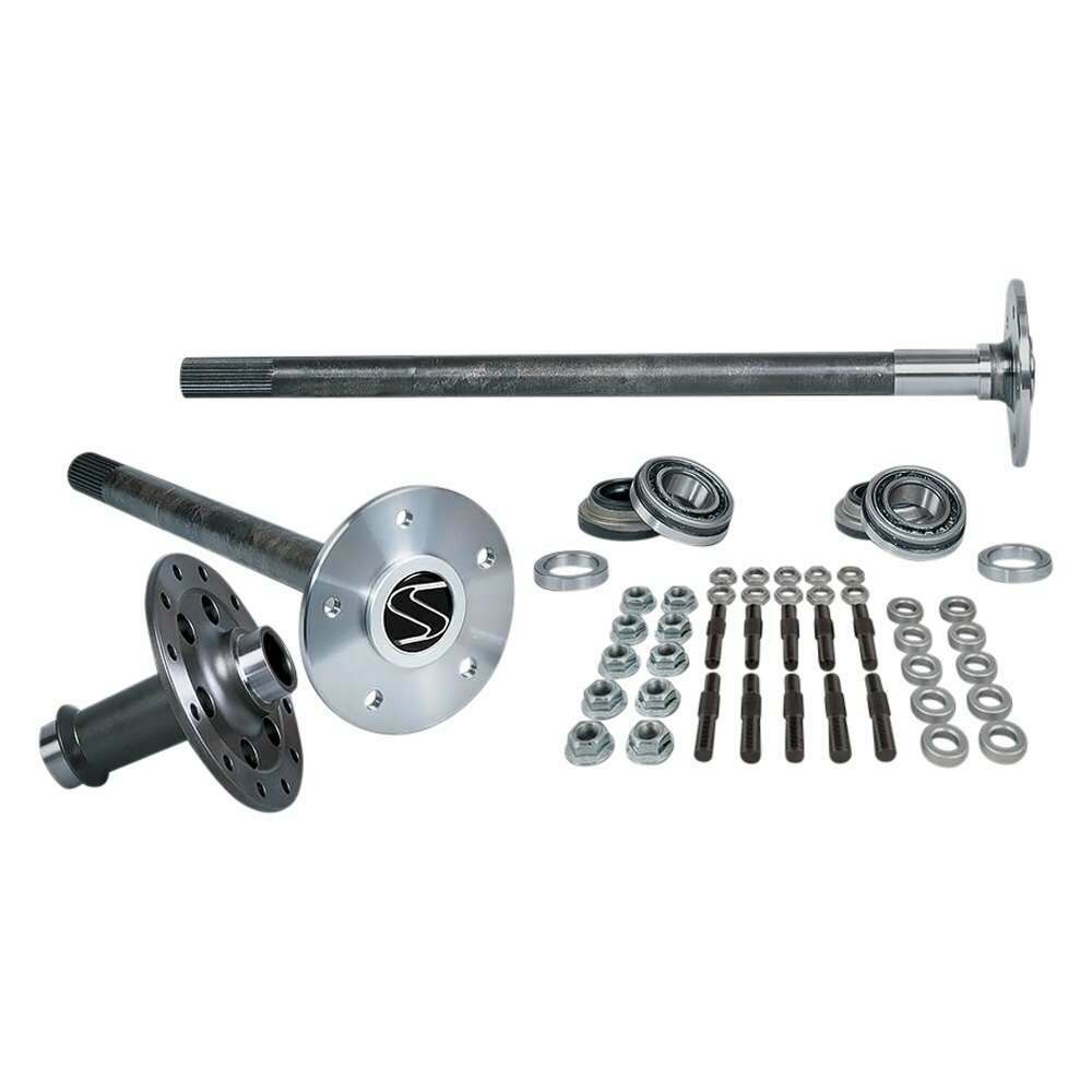 Strange Engineering Ford 28 or 31 spline Alloy axles, bearings, 5/8" stud kit, & spool - P310258S