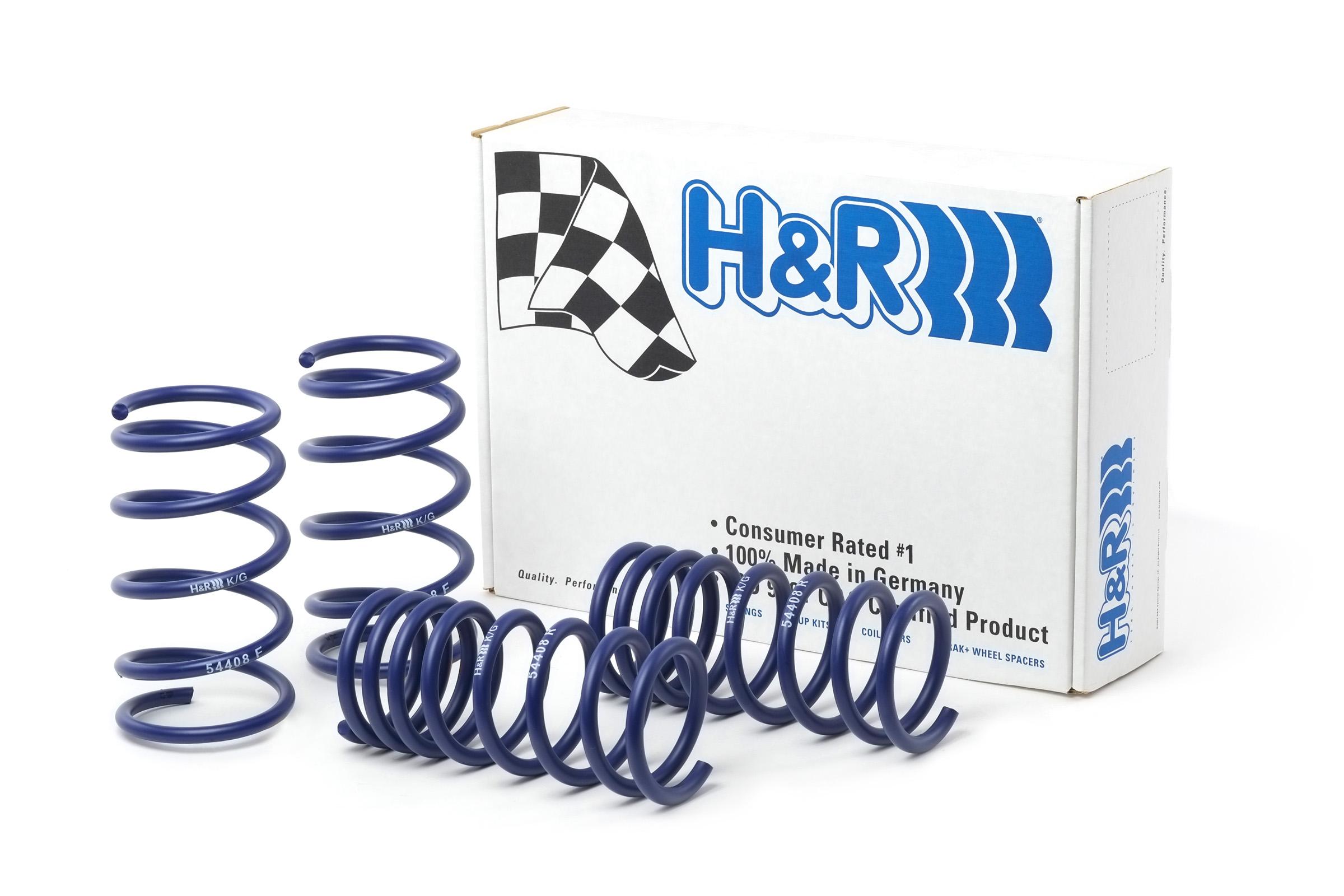 H&R Suspension Sport Spring Kit (2017-2019 86,2013-2016 Scion FR-S,2013-2019 BRZ) - 54408