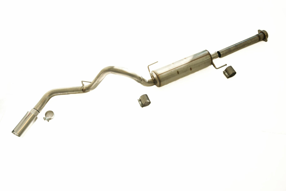 Thermal R&D Single Exit Cat-Back Exhaust System - Polished (2021-2025 F-150 Super Cab 6.5ft Bed / Super Crew 5.5ft Bed) - B922-C920