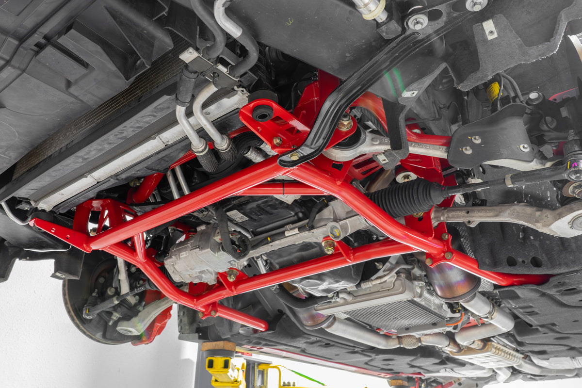 BMR Street K-Member Red - installed view