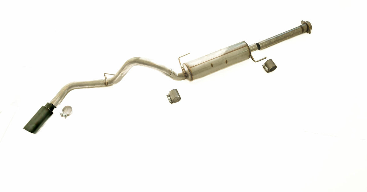 Thermal R&D Single Exit Cat-Back Exhaust System - Coated (2021-2025 F-150 Single Cab 6.5ft Bed) - B920-C920-C