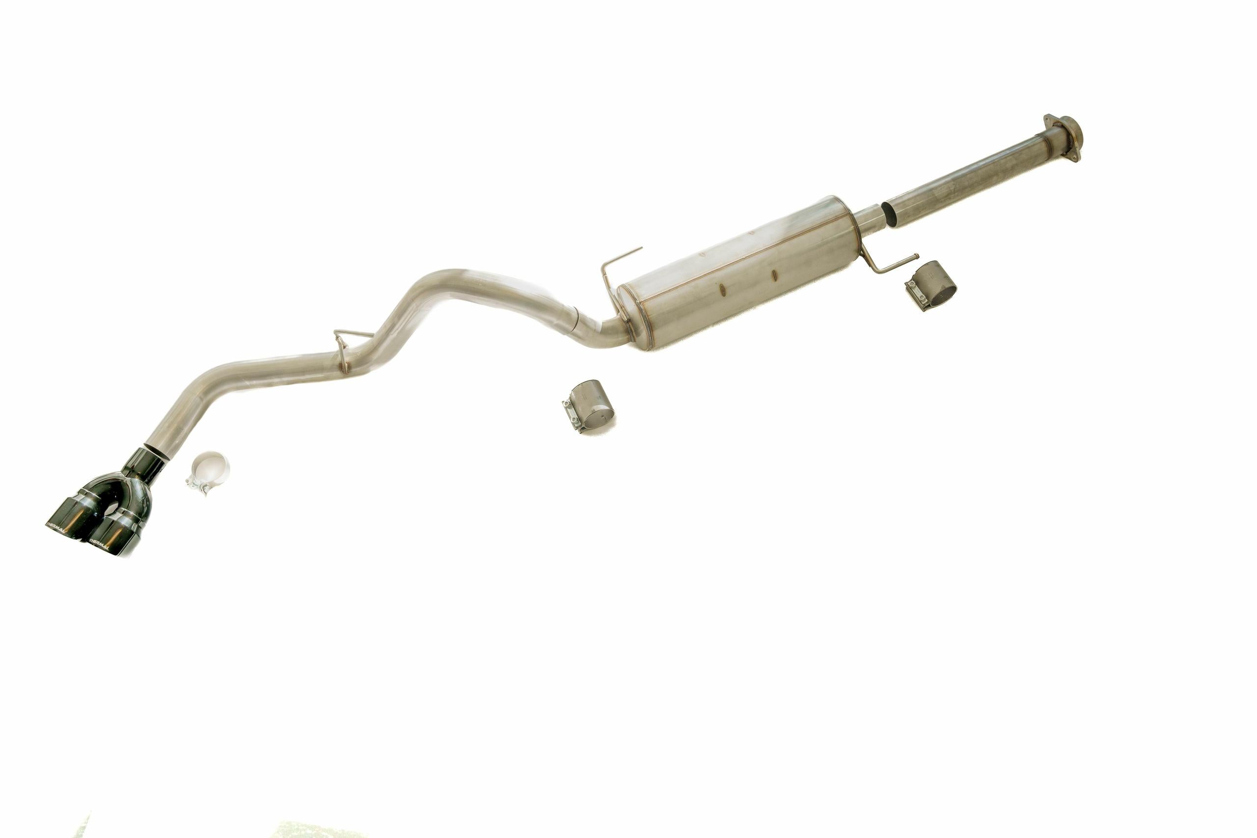 Thermal R&D Dual Exit Cat-Back Exhaust System - Coated (2021-2025 F-150 Super Cab 6.5ft Bed / Super Crew 5.5ft Bed) - B922-C920-CD