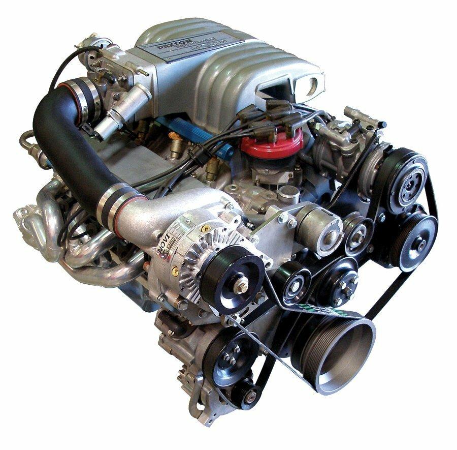 Paxton 1986-1993 Mustang 5.0L NOVI-1220SL Complete System - Low Boost (Satin)
