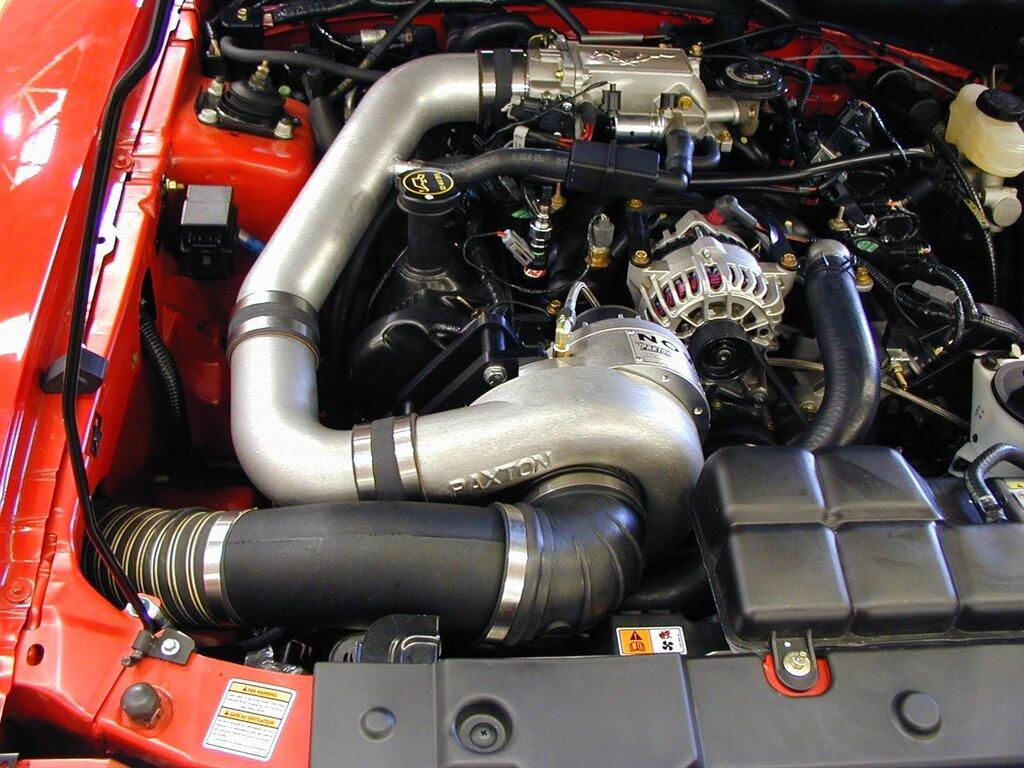 Paxton 1001861SL-P 2000-2004 4.6 Mustang GT System w/ NOVI 1200SL, Polished Finish