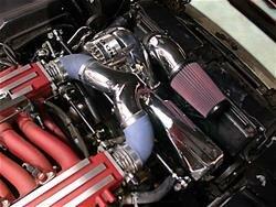 Paxton 1201810-P 2000-2002 Viper GTS Coupe System w/ NOVI 2000 & Air-to-Water Charge Cooler, Polished Finish