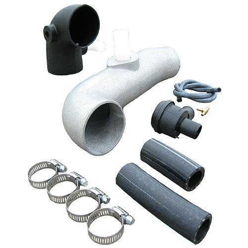 Paxton 1986-1993 5.0L Mustang Discharge Upgrade - Polished Finish
