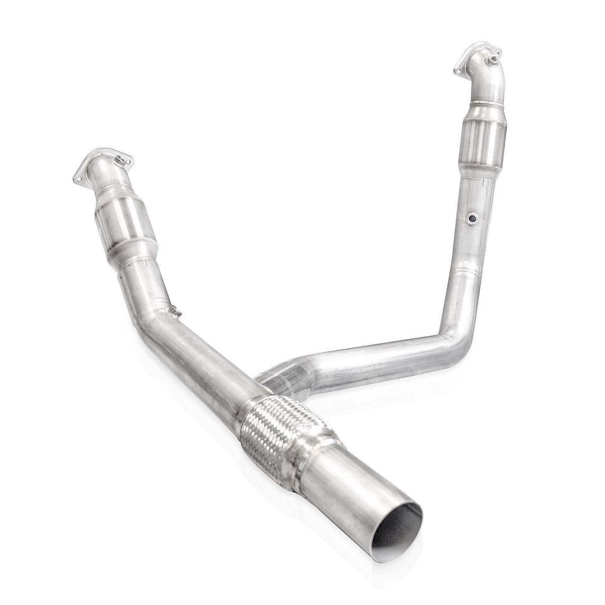 Stainless Works Downpipe Gesi Cat (2021-2025 Ford Bronco 2.7L) - FBRDPCATG