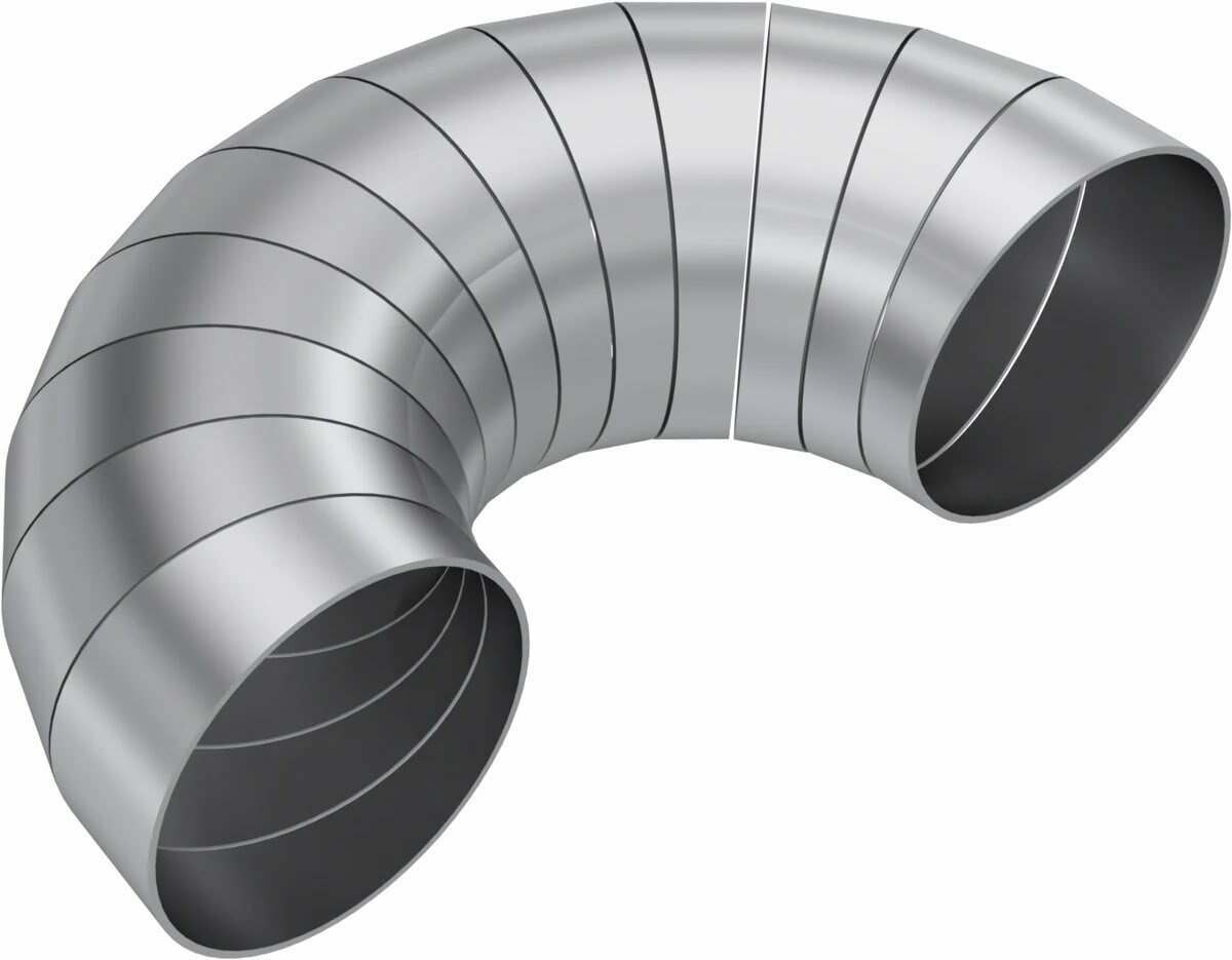 MBRP T304SS 3" Diameter 180 Degree Pie Cut. - PC15197