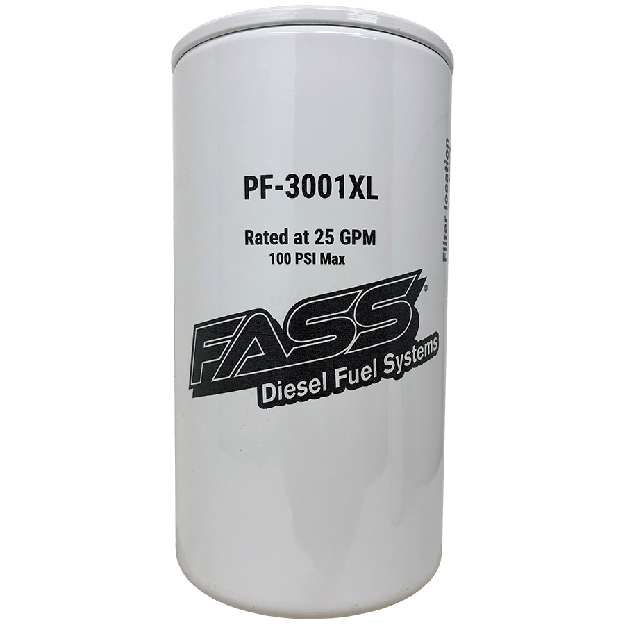 FASS Extended Length Fuel Particulate Filter - PF-3001XL