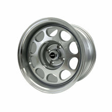 VMS Racing Street or Drag Race 5 Lug 10 Hole Phone Dial Wheel 15x10, 5x114.3 (5x4.5") +20 Offset (6.3" Backspacing) - Silver (1979-1993 Fox Body Mustang) - VWPD008