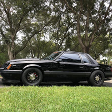 VMS Racing Street or Drag Race 5 Lug 10 Hole Phone Dial Wheel 15x10, 5x114.3 (5x4.5") +20 Offset (6.3" Backspacing) - Silver (1979-1993 Fox Body Mustang) - VWPD008