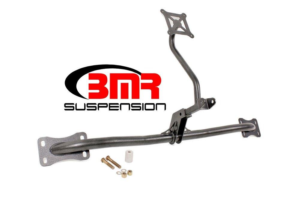 BMR PM001H 2005-2014 S197 Mustang Parachute mount, Bolt-On (Black Hammertone)