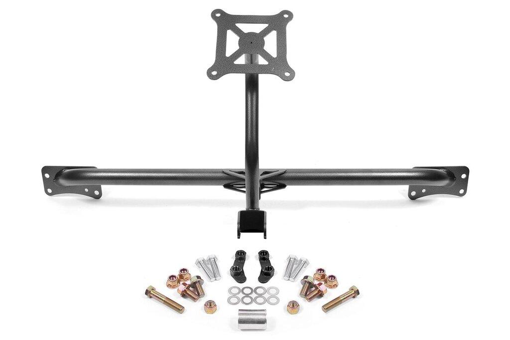 BMR Suspension PM760 Bolt-on Parachute Mount - Red Powdercoat (2015-2026 Mustang S550 & S650)